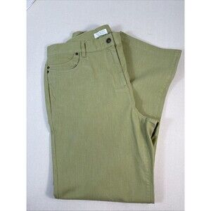 Christopher & Bank Women’s Green Pants Size 14 Straight Leg Comfort Stretch